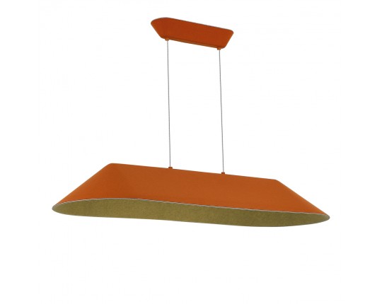 SL3001.823.01 Светильник подвесной ST-Luce Оранжевый,Серый/Оранжевый,Серый LED 1*32W