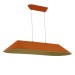 SL3001.823.01 Светильник подвесной ST-Luce Оранжевый,Серый/Оранжевый,Серый LED 1*32W
