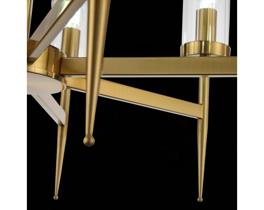 SL1159.303.07 Люстра подвесная ST-Luce Латунь/Латунь, Прозрачный E14 7*60W