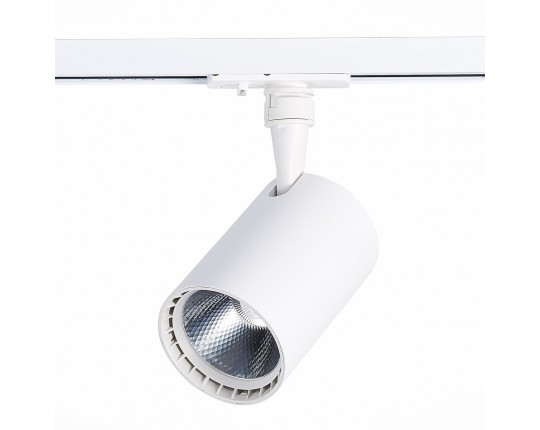 ST351.536.15.36 Св-к трек. Белый LED 1*15W 3000K 1 350Lm Ra≥90 36° IP20 L118xW78xH174 100-240V