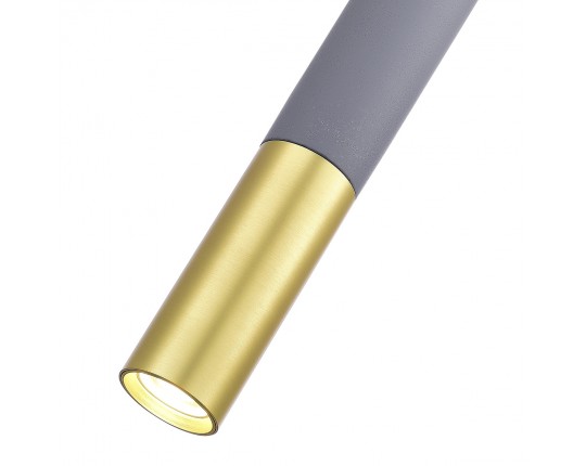 ST154.703.01 Светильник подвесной Серый GU10 1*5W IP20 D55xH410 180-240V Без ламп