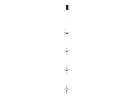 SL6231.403.04 Светильник подвесной ST-Luce Черный/Прозрачный LED 4*5W 4000K