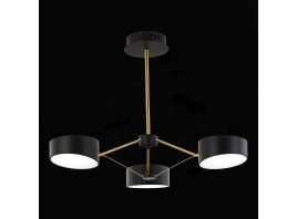 SLE6005-402-03 Светильник потолочный Черный, Золотистый/Черный LED 3*10W