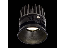 ST851.438.12 Светодиодный модуль Черный LED 1*12W 3000K 960Lm Ra>90 36°IP20 D69xH85 220-240V(глянец)