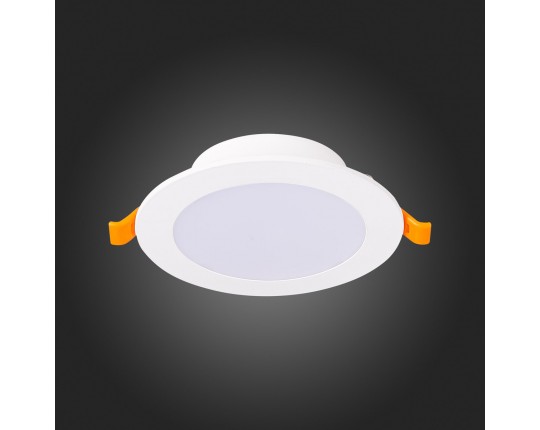 ST210.548.08 Св-к встр. Белый LED 1*8W 4000K 640Lm Ra80 110° IP20 D120xH30 220-240V