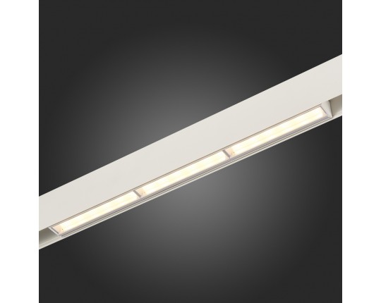 ST804.536.18 Магнитный трековый светильник Белый LED 1*18W 3000K 1 300Lm Ra>90 120° IP20 L330xW22xH4
