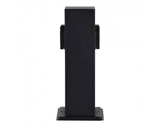 SL9012.405.00 Столб уличный 2 розетки ST-Luce черный 3500W