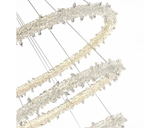 SL6105.203.03 Люстра подвесная ST-Luce Золотистый/Прозрачный LED 1*160W 3000 - 6500K