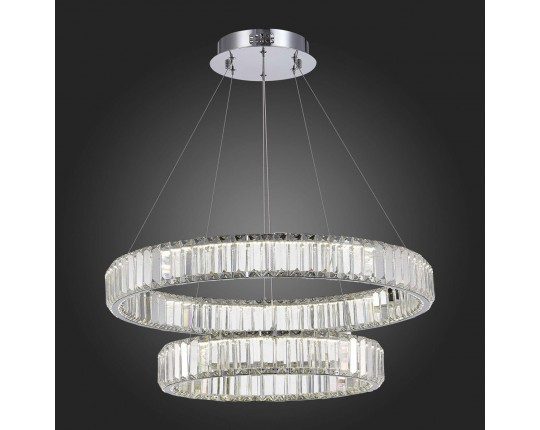SL1622.103.02 Люстра подвесная ST-Luce Хром/Прозрачный LED 1*70W 4000K