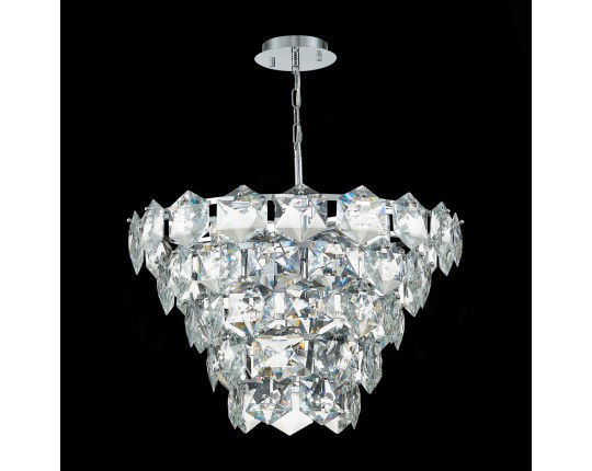 SL1631.103.09 Люстра подвесная ST-Luce Хром/Прозрачный E14 9*40W