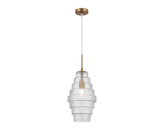 SL1001.213.01 Подвес ST-Luce Латунь/Прозрачный E27 1*40W