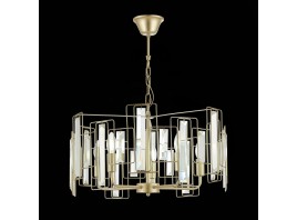 SLE103403-05 Светильник подвесной Шампань/Прозрачный E14 5*40W