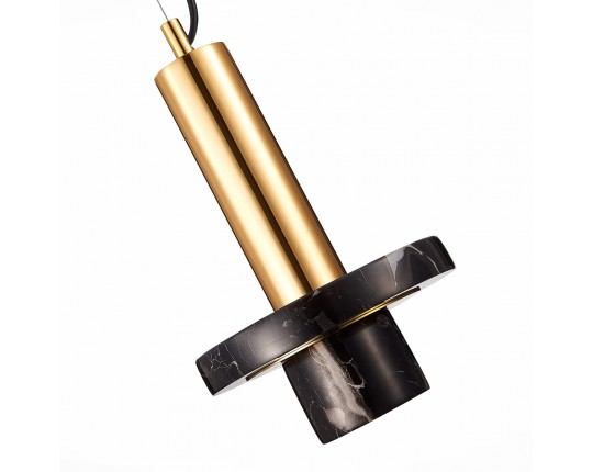 SL1210.403.01 Светильник подвесной ST-Luce Золотистый/Черный GU10 1*5W