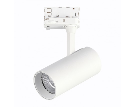 ST661.536.10 Св-к трек. Белый LED 1*10W 3000K 800Lm Ra>90 38° IP20 L130xW60xH195 165-265V
