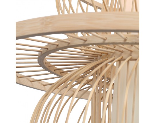 SL6241.513.01 Светильник подвесной ST-Luce Древесный/Белый E27 1*40W