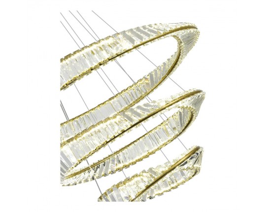 SL6204.301.03 Светильник подвесной ST-Luce Латунь/Прозрачный LED 1*97W 4000K