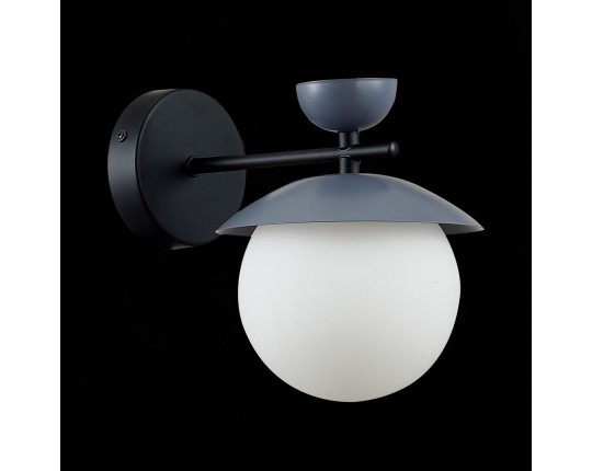 SLE220201-01 Светильник настенный Черный, Серый/Белый G9 1*5W