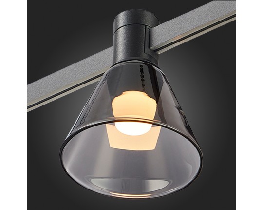 ST814.406.03 Магнитный трековый светильник FARM Черный LED 1*3W 3000K 78Lm Ra90 120 IP20 D90xH102 24