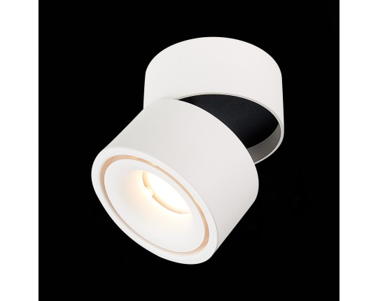 ST652.532.12 Светильник потолочный Белый LED 1*12W 3000K 1 000Lm Ra>90 36° IP20 D100xH105 170-240V