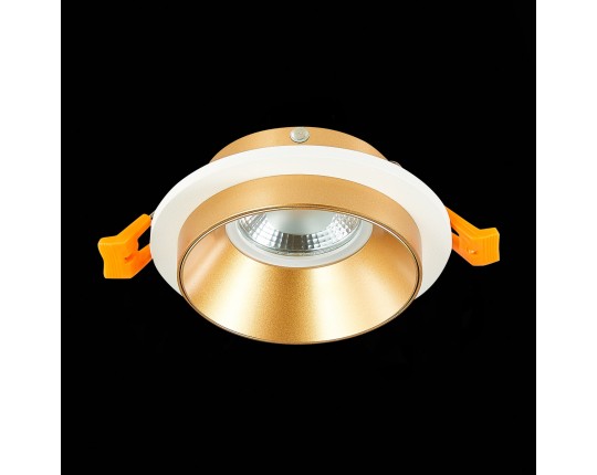 ST206.258.01 Св-к встр. Белый GU10 1*50W  IP20 D92xH38 220V Без ламп