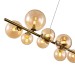 SL1165.323.15 Светильник подвесной ST-Luce Бронза/Коньячный G4 10+1*5W 4000K