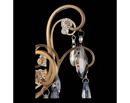 SL421.303.08 Люстра подвесная ST-Luce Бронза/Мульти E14 8*40W