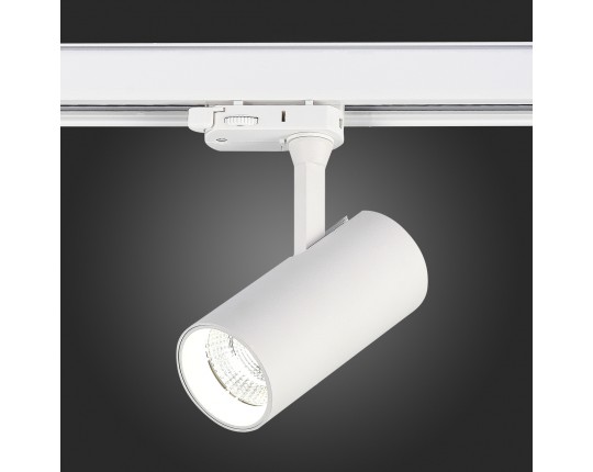 ST661.536.10 Св-к трек. Белый LED 1*10W 3000K 800Lm Ra>90 38° IP20 L130xW60xH195 165-265V