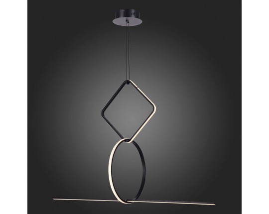 SL6113.453.01 Светильник подвесной ST-Luce Черный LED 1*50W 3000K