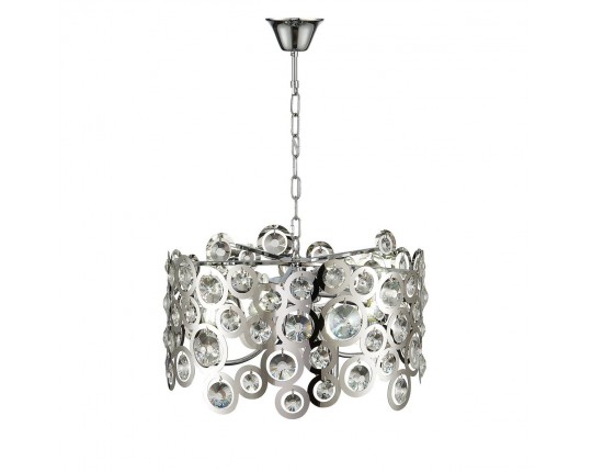 SL1103.103.08 Светильник подвесной ST-Luce Хром/Прозрачный,Хром E14 8*60W