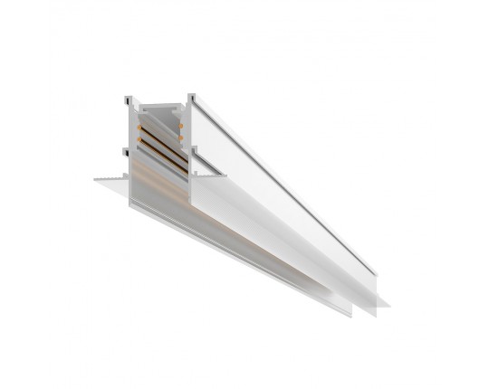 ST004.539.00 Шинопровод магнитный встраиваемый под ГКЛ 10мм ST-Luce Белый Длина 3 000мм