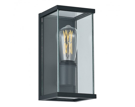 SL9019.701.01 Светильник уличный настенный ST-Luce темно-серый E27 1*15W