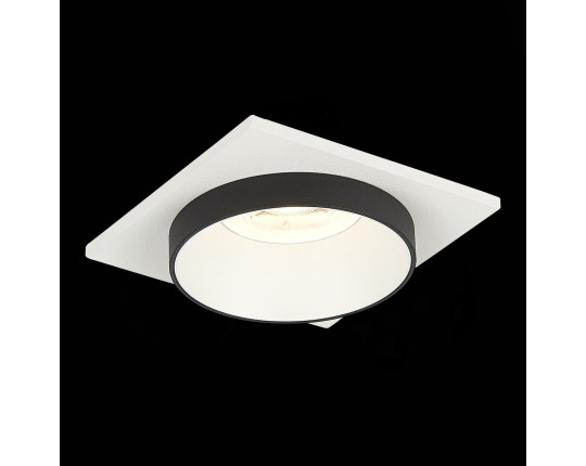 ST206.518.01 Св-к встр. Белый GU10 1*50W  L92xW92xH38 220V Без ламп