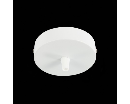 SL001.503.01 Потолочное крепление на одну лампу (круглое) ST-Luce Белый