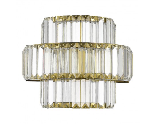 SL1622.311.01 Светильник настенный ST-Luce Латунь/Прозрачный LED 1*21W 4000K