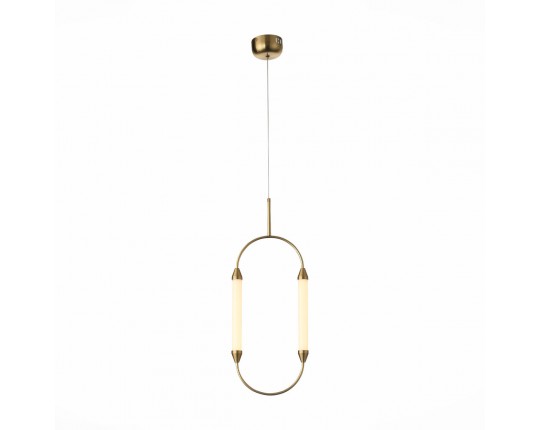 SL6004.303.02 Подвес ST-Luce Латунь/Белый LED 2*4W 3000K