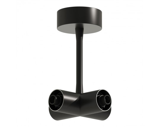 ST1602.469.00 Потолочный токопроводящий X-коннектор ST-Luce Черный
