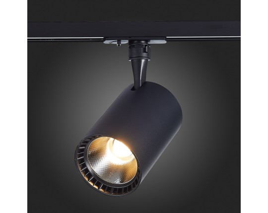 ST351.436.20.36 Св-к трек. Черный LED 1*20W 3000K 1 800Lm Ra≥90 36° IP20 L118xW78xH174 100-240V