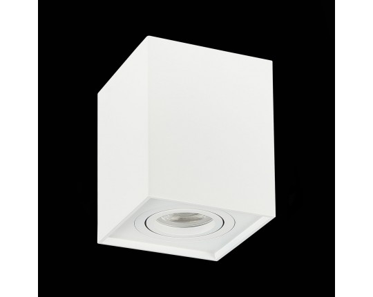 ST109.507.01 Светильник потолочный Белый GU10 1*50W  L100xW100xH123 220V Без ламп