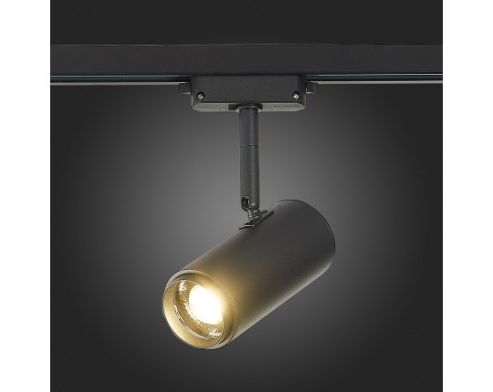 ST600.446.12 Св-к трек. Zoom Черный LED 1*12W 4000K 1 200Lm Ra>80 15-60° IP20 L137xW59xH179 170-240V