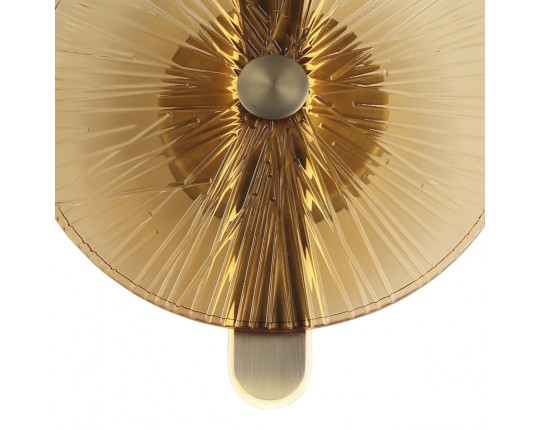 SL6141.311.01 Светильник настенный ST-Luce бронза/янтарь LED 1*11W 4000K