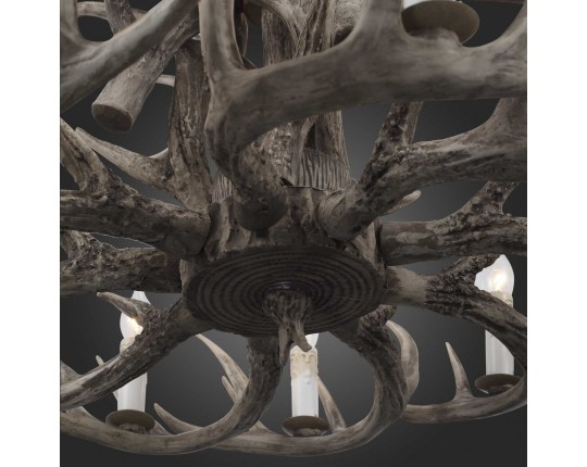 SL154.703.12 Люстра подвесная ST-Luce Серый E14 12*40W