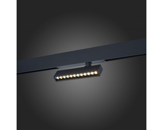 ST656.496.09 Св-к трек. SMART Черный LED 1*9W 2700K-6000K 700Lm Ra>90 24 IP20 L220xW25xH105 220V
