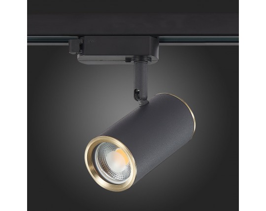 ST301.436.01 Св-к трек. Черный GU10 1*50W L104xW54xH111 220V Без ламп