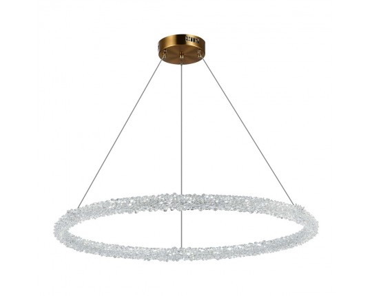 SL6110.223.01 Люстра подвесная ST-Luce Золотистый/Золотистый LED 1*45W 3000 - 6500K
