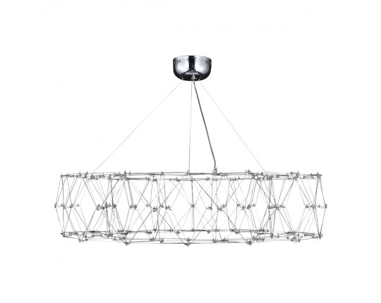 SL6602.103.72 Светильник подвесной ST-Luce Хром/Прозрачный LED 1*72W 4000K SL6602.103.72 Светильник подвесной ST-Luce Хром/Прозрачный LED 1*72W 4000K