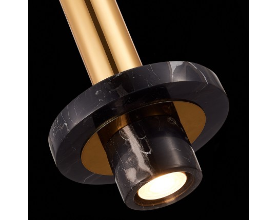 SL1210.403.01 Светильник подвесной ST-Luce Золотистый/Черный GU10 1*5W