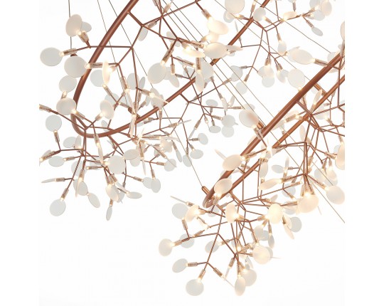 SL379.203.486 Люстра подвесная ST-Luce Медный/Белый LED 486*0,5W 3500K  (из 3-х коробок)