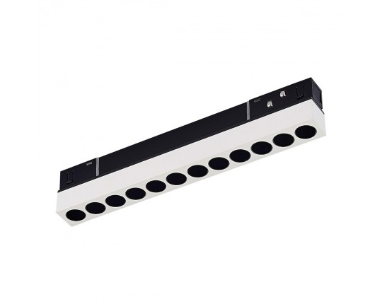 ST806.536.12 Магнитный трековый светильник Белый LED 1*12W 3000K 450Lm Ra>90 36° IP20 L220xW22xH44 4