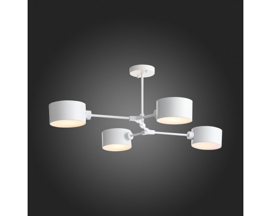 SLE183502-04 Светильник потолочный Белый/Белый E14 4*60W