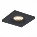 ST205.418.01 Св-к встр. Черный GU10 1*50W  L94xW94xH27 220V Без ламп